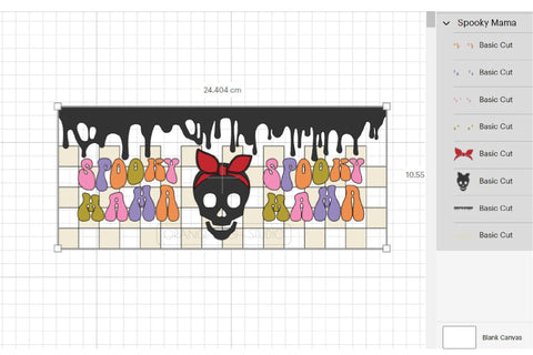 Halloween Can Glass Svg Libbey Beer Can Glass Wrap 16 Oz SVG OrangeBrushStudio 