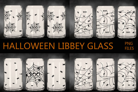 Halloween can glass wrap bundle, Beer can glass wrap sublimation Sublimation AnastasiyaArtDesign 