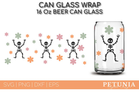 Libbey beer can glass wrap design 16oz - So Fontsy