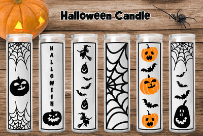 Halloween candle SVG | Halloween dollar tree candle SVG Svetana Studio 