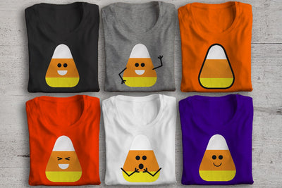 Halloween Candy Corn Set SVG Designed by Geeks 