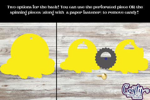 Halloween Candy Dome Holder, Candy Ornament Black Cat Svg SVG Crafty Mama Studios 