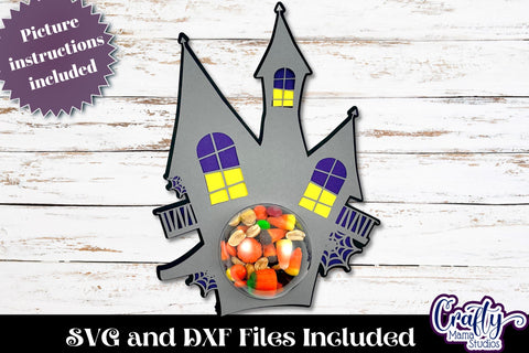Halloween Candy Dome Ornaments Bundle 3, Paper Candy Holder SVG Crafty Mama Studios 