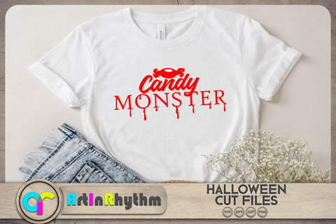 Halloween candy monster SVG SVG Artinrhythm shop 