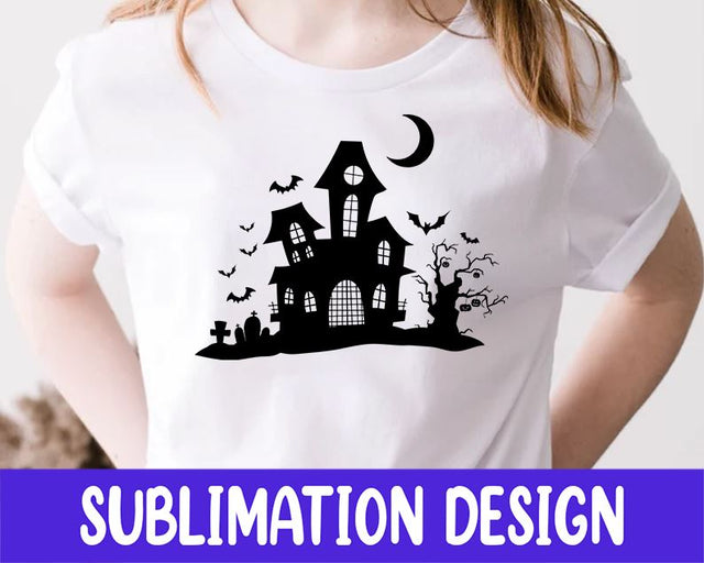 Halloween Castle png, Halloween Sublimation Designs Downloads Sublimation iStyleDesign 