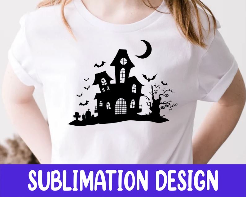 Halloween Castle png, Halloween Sublimation Designs Downloads Sublimation iStyleDesign 