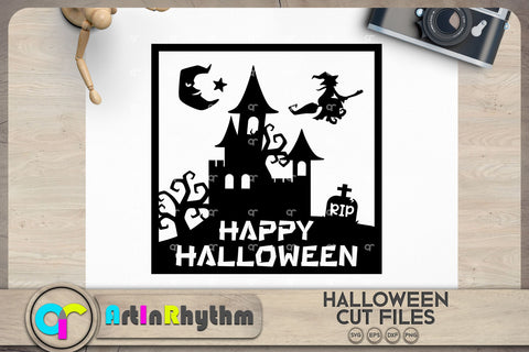 Halloween Castle SVG SVG Artinrhythm shop 