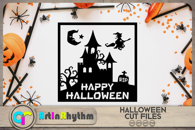 Halloween Castle SVG SVG Artinrhythm shop 