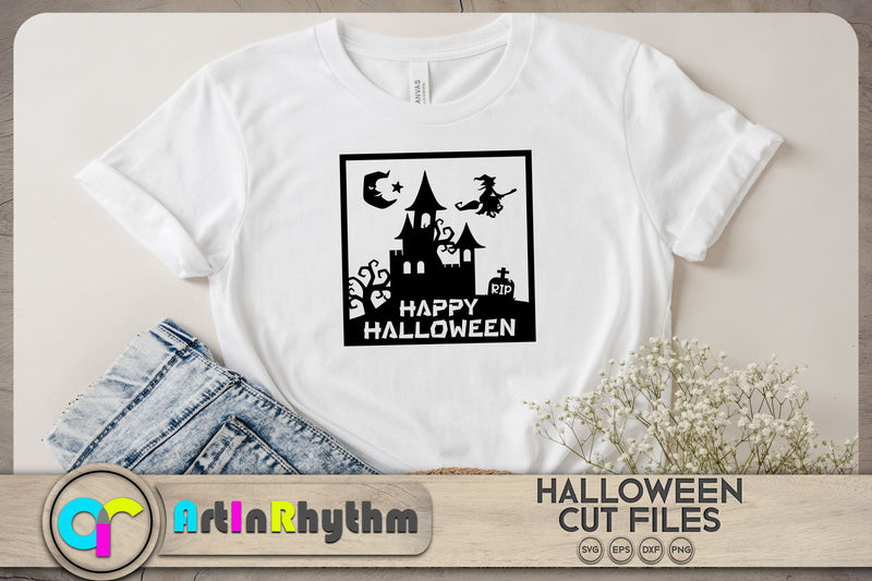 Halloween Castle Svg - So Fontsy