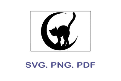 Halloween Cat SVG, Black Cat SVG, Halloween SVG SVG MagicDesignUS 