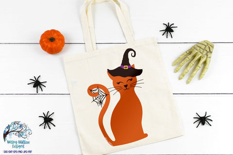 Halloween Cat SVG SVG Wispy Willow Designs 