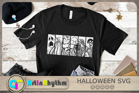 Halloween Characters Svg, Halloween Svg, Happy Halloween Svg, Spooky Svg SVG Artinrhythm shop 