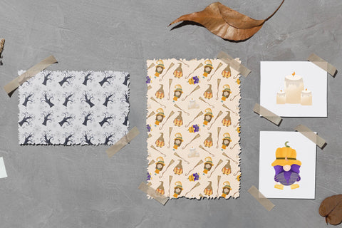 Halloween Clipart and Pattern Collection Sublimation dapiyupi store 