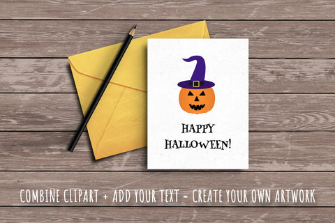 Halloween Clipart Bundle Sublimation LaBelezoka 