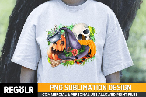 Halloween Clipart Sublimation PNG, Halloween Sublimation Design Sublimation Regulrcrative 