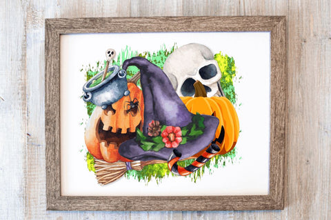 Halloween Clipart Sublimation PNG, Halloween Sublimation Design Sublimation Regulrcrative 