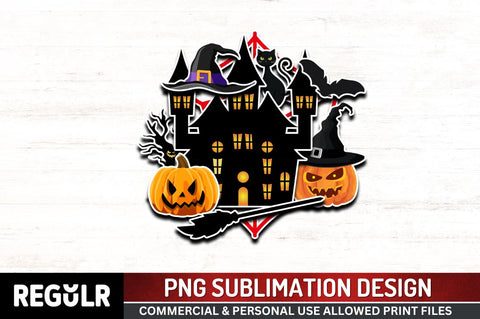 Halloween Clipart Sublimation PNG, Sublimation Halloween Design Sublimation Regulrcrative 