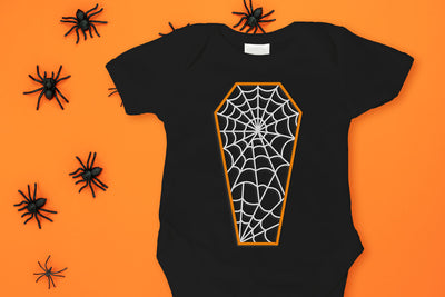 Halloween Cobweb Coffin Embroidery Embroidery/Applique DESIGNS Risa Rocks It 