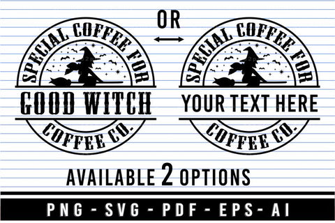 Halloween Coffee Mug SVG, Halloween Split Monogram SVG SVG D2PUTRI Designs 