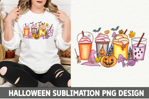 Halloween Coffee Sublimation SVG fokiira 
