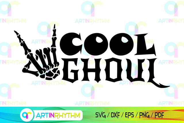 Halloween Cool Ghoul svg SVG Artinrhythm shop 