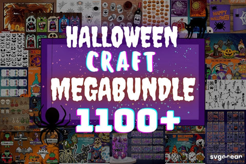Halloween Craft Bundle | Laser cut | Svg | Sublimation SVG SvgOcean 