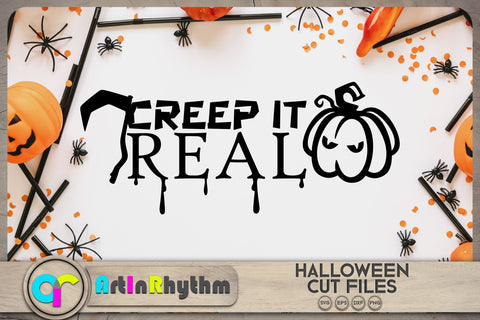 Halloween creep it real SVG SVG Artinrhythm shop 