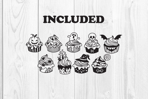 halloween cupcakes SVG dadan_pm 