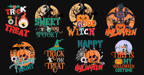 Halloween Cut File Bundle, Halloween SVG bundle, Halloween quote SVG Set , Halloween Cut File Bundle, Halloween SVG bundle, Halloween quote SVG Set, Halloween Svg Bundle, Happy Halloween, Halloween Cut Files SVG BlackCatsMedia 