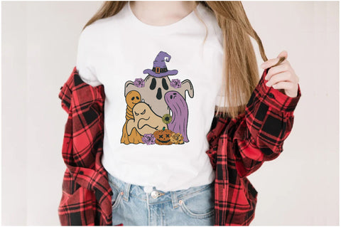 Halloween Cute Ghost Sublimation Sublimation Jagonath Roy 