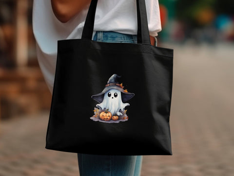 Halloween Cute Ghost T-shirt PNG Sublimation Luvleigh Digitals 