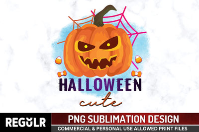 Halloween cute Sublimation PNG, Sublimation Halloween Design Sublimation Regulrcrative 
