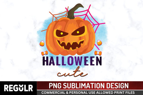 Halloween cute Sublimation PNG, Sublimation Halloween Design Sublimation Regulrcrative 