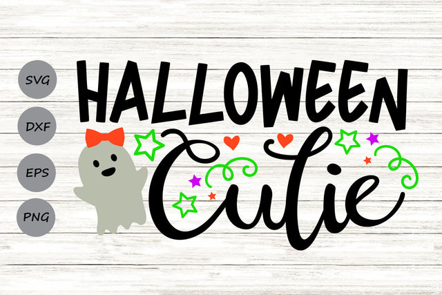 Halloween Cutie| Girls Halloween SVG Cutting Files. SVG CosmosFineArt 