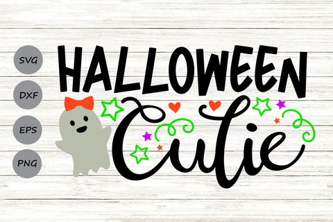 Halloween Cutie| Girls Halloween SVG Cutting Files. SVG CosmosFineArt 