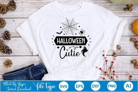 Halloween Cutie SVG SVGs,Quotes and Sayings,Food & Drink,On Sale, Print & Cut SVG DesignPlante 503 