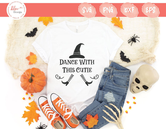 Halloween - Dance With This Cutie - SVG, PNG, DXF, EPS SVG Elsie Loves Design 