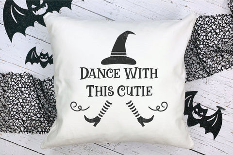 Halloween - Dance With This Cutie - SVG, PNG, DXF, EPS SVG Elsie Loves Design 