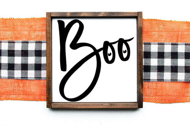 Halloween Decor SVG - Boo SVG Simply Cutz 