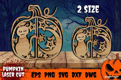 Halloween Decor | Svg Bundle | 3D Pumpkin SVG SvgOcean 