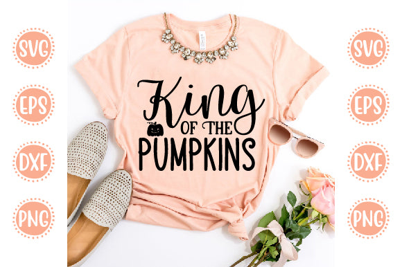 Halloween Design King of The Pumpkins SVG SH_Tee store 