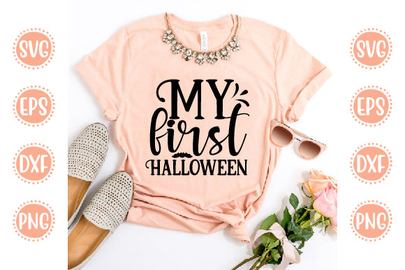 Halloween Design My First Halloween SVG SH_Tee store 