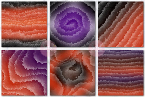 Halloween Digital Papers Background Set Digital Pattern SineDigitalDesign 