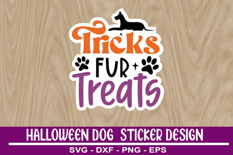 Halloween Dog Sticker Design Bundle SVG CraftingStudio 