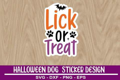 Halloween Dog Sticker Design Bundle SVG CraftingStudio 