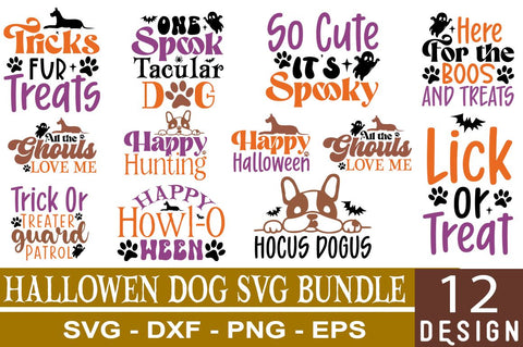 Halloween Dog SVG Bundle SVG CraftingStudio 