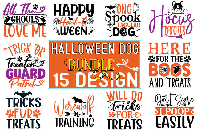 Halloween DOG SVG Design Bundle SVG CraftingStudio 