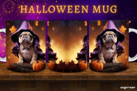 Halloween Dogs Mug Wrap Bundle | 11 Oz | Sublimation Sublimation SvgOcean 