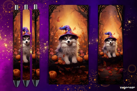 Halloween Dogs Pen Wrap Bundle | Sublimation Sublimation SvgOcean 