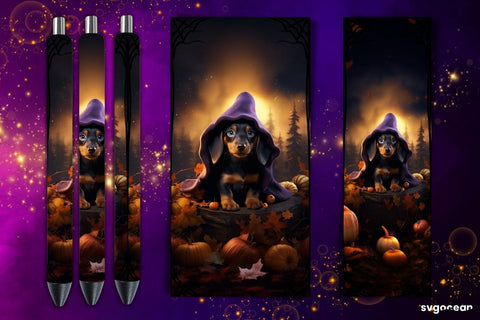 Halloween Dogs Pen Wrap Bundle | Sublimation Sublimation SvgOcean 
